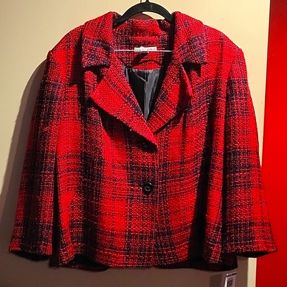 JM Collection Jackets & Blazers - Light Weight Plus Size Winter/Fall Jacket